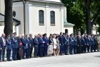 Uroczystości w Wojniczu, goście stoją w rzędzie