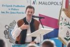 Marcin Ratułowski burmistrz Czarnego Dunajca przemawia podczas zjazdu