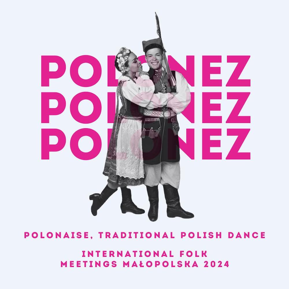 Para tańcząca poloneza