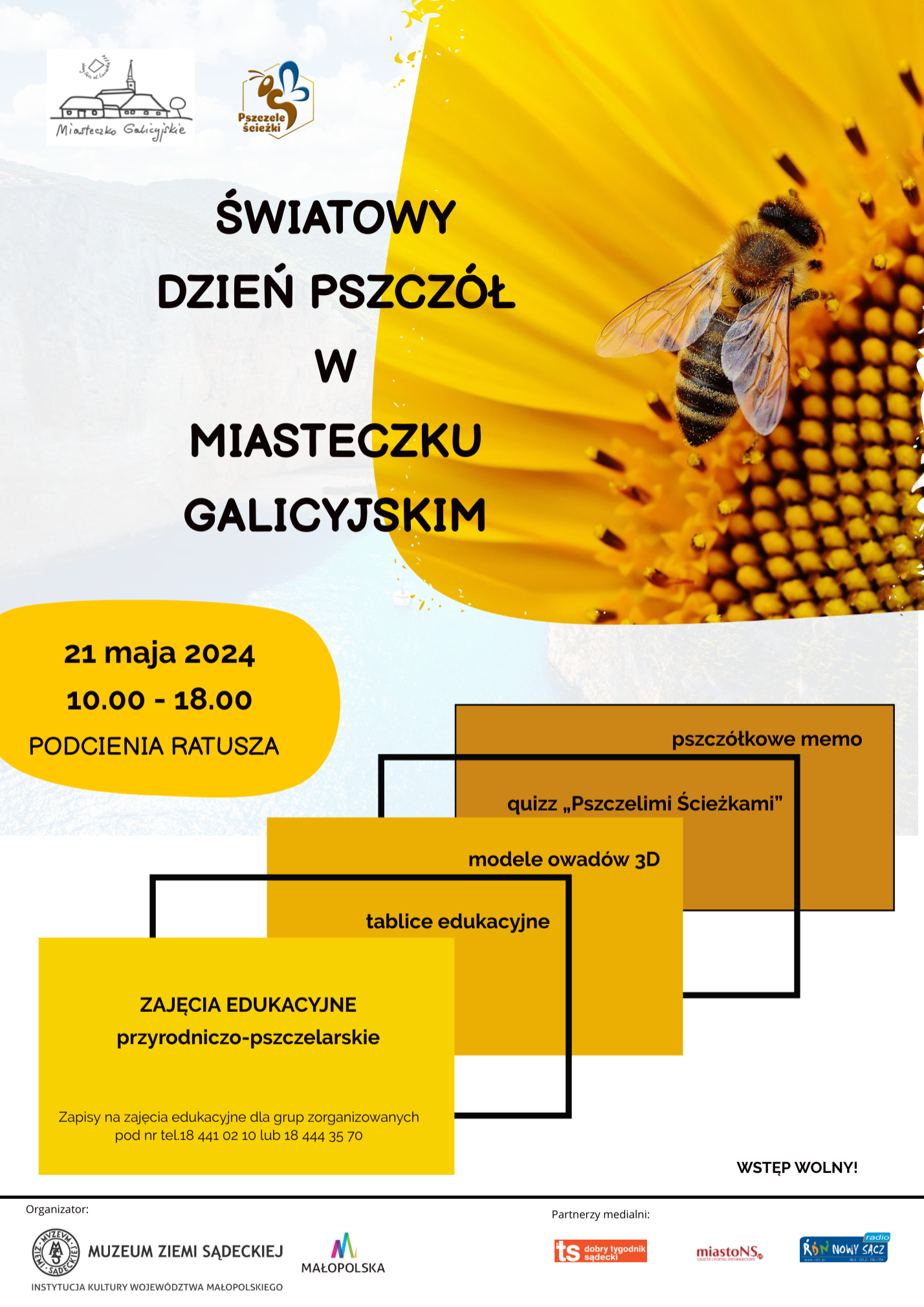 Dzień Pszczół - plakat